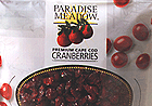 Paradise Meadows Cranberries